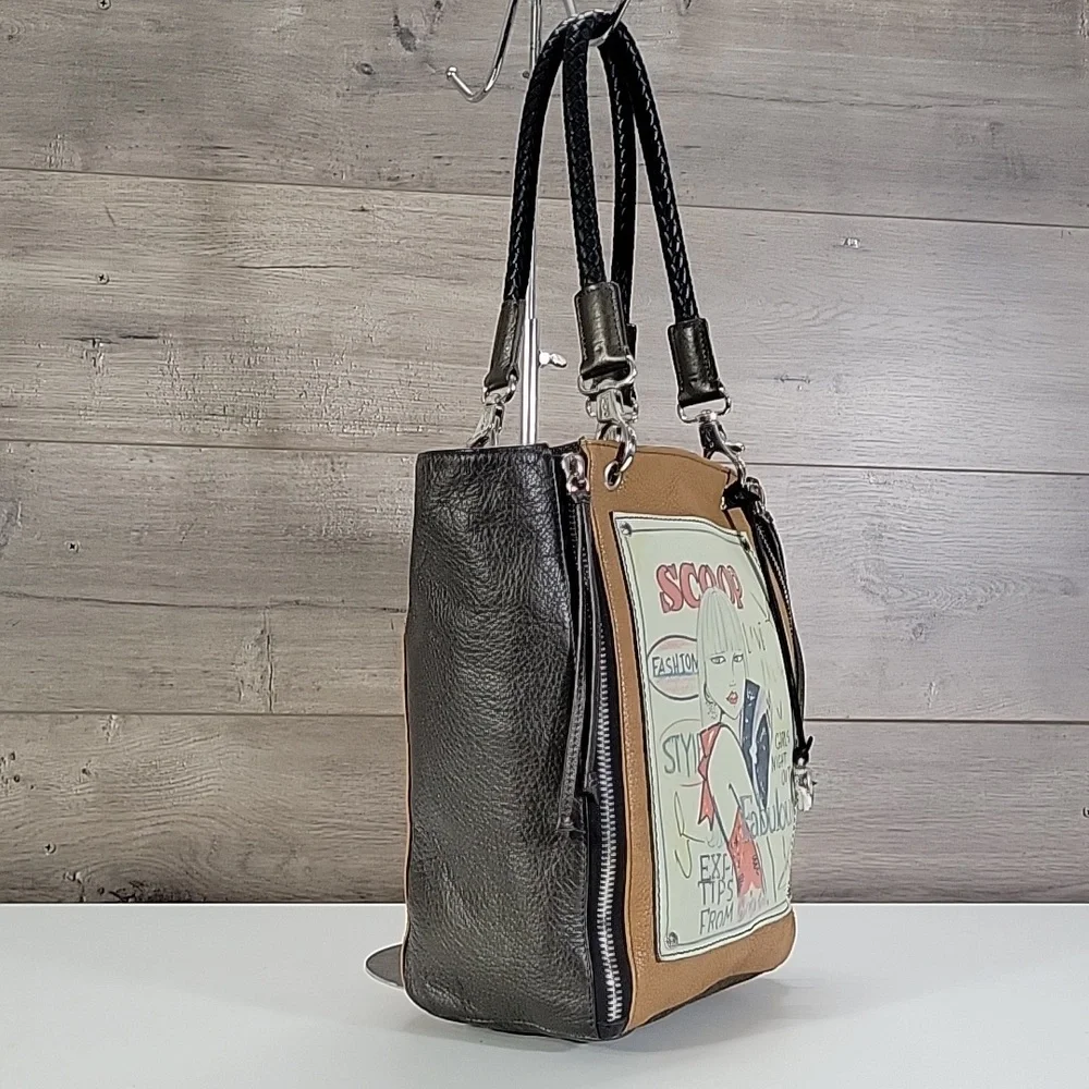 Brighton Fashionista Scoop Tote Shoulder Bag Purse Handbag